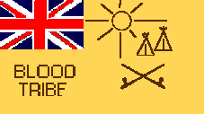 [Blood tribe, Alberta (Canada) flag]