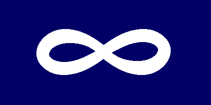 M&eacute;tis Nation flag