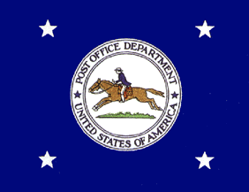 [Postmaster General's former flag]