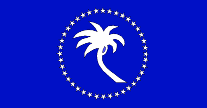 [Truk (Chuuk) state former
                      flag 1979-1997 (Micronesia)]