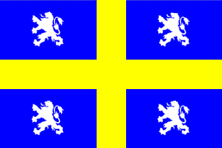 [former banner of
              Palatine Bishopric of Durham (England)]