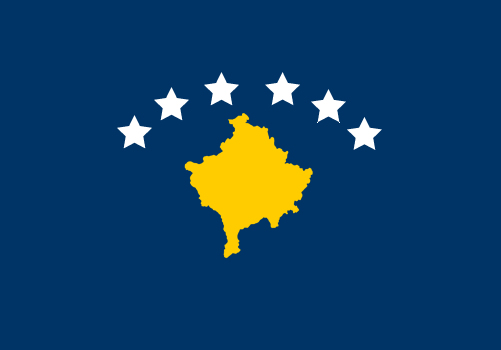 [Republic of Kosovo flag, 2008]