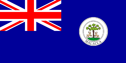 Malacca colonial flag 1866-1867