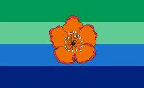 [Angaur State flag, Palau]