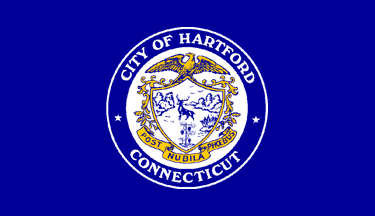 [flag of Hartford,
                Connecticut]