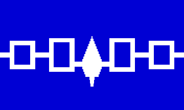 [Flag of the (Iroquois) Six Nations of the Grand River Territory]