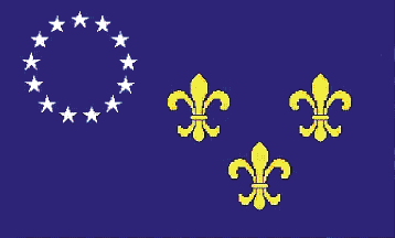 [Flag of
                      Louisville, KY to 2003]