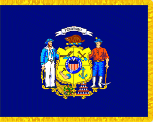[ Flag of Wisconsin 1863 - 1887, 1913-1980]