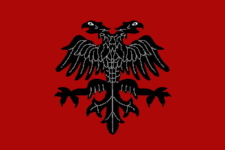 [Albania de
                            facto Flag used in 1914-1916]
