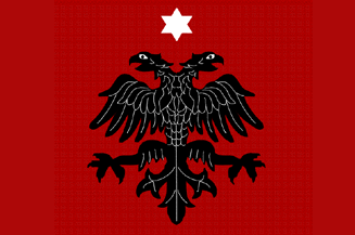 [Albanian flag
                          1912-1913]