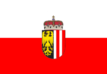 [Oberösterreich (Upper
                        Austria) State flag (Austria)]