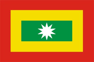 [Flag of the
                          Cartagena state 1811-1812 (Colombia)]