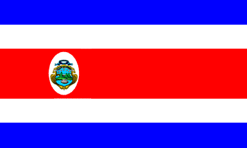[Costa Rica State Flag]