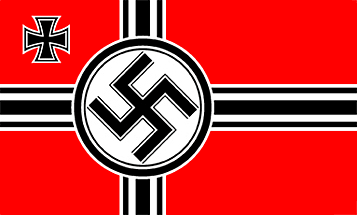 [German (Third) Reich War
                    flag used in occupied Russia 1941-1944]