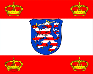 [Grand Duchy of Hesse
                      state flag, 1903-1918 (Germany)]