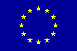 [European 12 stars
                          flag, used by Council of Europe]