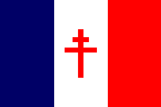 [flag
                                    of Free French forces, 1940-1944]