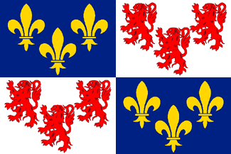 [Picardie
                          region flag to 2015 (France)]