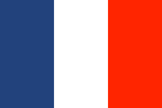 [French
                                    flag with cobalt shade of blue,
                                    recommended between 1974 and 2020]
