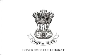 [Gujarat government flag
                (India)]