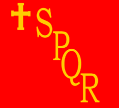 [Rome
                          Traditional Flag - SPQR]