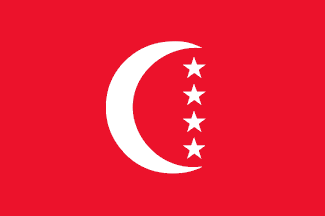 [Anjouan (Ndzuwani) state flag
                                    from 2012 (Comoros)]