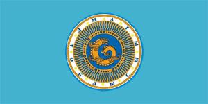 [Flag of Almaty
                        oblast (Kazakhstan)]