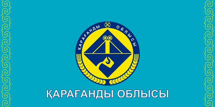[Karaganda oblast
                      former flag (Kazakhstan)]