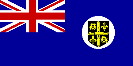 [Saint
                                    Lucia colonial unofficial flag
                                    1939-1967]