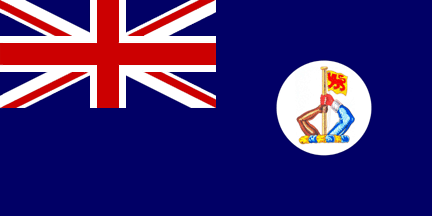 [North Borneo
                          Colonial Blue ensign of British 1948-1963
                          (Sabah, Malaysia)]
