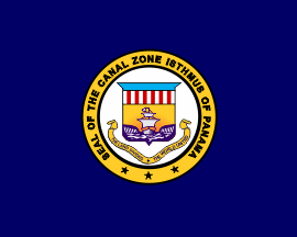 [Flag of the
                          Governor of Panama Canal Zone, 1915-1979]