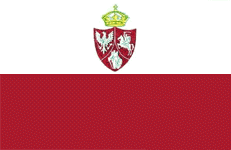 [Ensign used in the
                                    Polish revolt of 1863-1864]