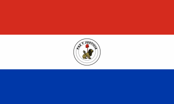 [Paraguayan
                                  flag (reverse)]