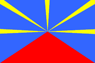 [Réunion Island
                                  Cultural Flag (France)]