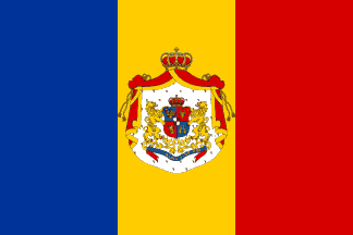 [Romanian King's flag,
                                    1872-1947]
