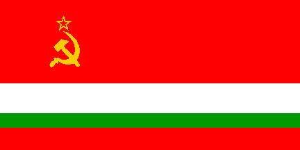 [Flag of
                                    Tajik SSR 1953-1992 (USSR)]