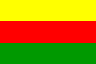 [Western Kurdistan
                          (North and East Syria) Syrian Kurdish Flag]