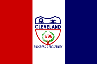 [flag of Cleveland,
                        Ohio (U.S.)]