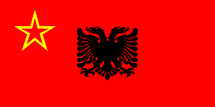 [Flag of the
                          Albanian Ethnical Community 1946-1989 (Serbia,
                          Yugoslavia)]